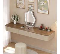 Scrivania Da Trucco Galleggiante Con Cassetti Tavolo A Parete Contenitore Completamente Assemblato Salvaspazio Moderna Toletta O Camera Letto Bagno Piccoli Spazi