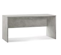 Scrivania da Ufficio Porta PC 160x76x69 cm Cemento