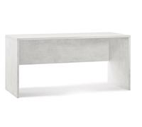 Scrivania da Ufficio Porta PC 160x76x69 cm Ossido Bianco