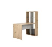 Scrivania della Linea VELATA con Libreria, Moderna ed Elegante, Cameretta o Uffi