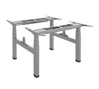 Scrivania Elettrica Ergo Office Regolabile Doppia Altezza, Altezza Massima 128cm
