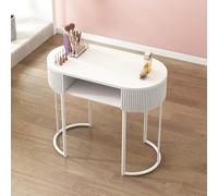 Scrivania ergonomica in Legno per onicotecnica - Tavolo per Manicure da 80 cm per Salone e Uso Domestico, postazione Spa per Unghie con Ampio Spazio per riporre Forniture e Attrezzature Prof