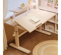 Scrivania ergonomica regolabile con ripiano portaoggetti, convertitore per ufficio, giochi e studio, 100 x 60 cm