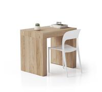 Scrivania Evolution 90x60, Rovere Naturale con Due Gambe