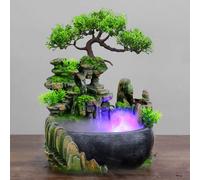 Scrivania Fontana Rocaille Bonsai Nebbia Fontane di Acqua Della Decorazione