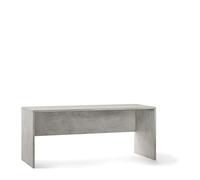 SARMOG Scrivania in Truciolato 180x69x76h cm colore Cemento Quadrante Db630k - ODB630CEK