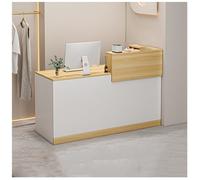 Scrivania in legno per supermercati e ristoranti in stile aperto con vassoi scorrevoli ampio sotto la scrivania Storage Multi Zone nization