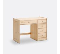Scrivania in pino massiccio e MDF, Gaby Beige TU