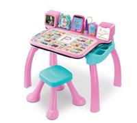 Scrivania Interattiva Musicale 6 in 1 VTech MagiBureau Rosa 3-7 anni