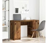 Scrivania Legno Antico 120x42x76 cm in Legno Multistrato, Modern Office Desk with Storage, Sturdy Workstation for Home Office, Study Room, Durable & Easy to Clean, Spacious Desktop, Assembly Required