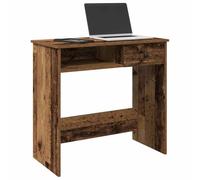 Scrivania Legno Antico 80x40x75 cm in Truciolato - Modern Office Desk with Spacious Work Surface, Sturdy Particle Board, Versatile for Home Office, Study Room Bedroom, Easy to Clean & Assemble