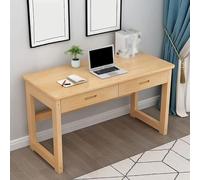 Scrivania Legno con Cassetto,Scrivania per Computer,Tavolo Lavoro Studio,Tavolo Pranzo Piccolo,per Uffici,Sale pranzo,Studi,Camerette 120cm