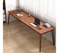 Scrivania Lunga in Legno di metà secolo, scrivania da Ufficio Extra Large per Due Persone, scrivania per Computer di casa, Tavolo da Studio per Scrittura Solida, scrivania per postazione di Lavoro do