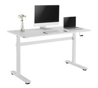 Scrivania manuale regolabile in altezza Ergo Office, max 40 kg due colori