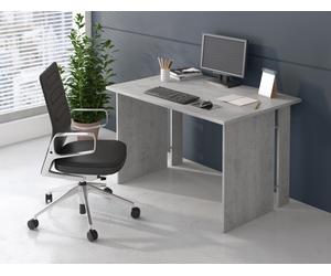 SCRIVANIA MOD. OMEGA II CM 120X78.2 H. 75 CEMENTO