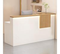 Scrivania moderna bianca con cassetti chiudibili e ripiano per tastiera, elegante tavolo da ufficio per sala ricevimenti o ufficio domestico (100 x 45 x 90 cm) - Elegante soluzione per lo spazio di
