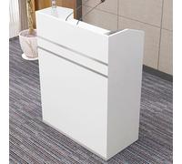 Scrivania moderna con cassetti chiudibili a chiave, perfetta per piccole imprese, saloni di bellezza, bar e negozi di abbigliamento, mobili da ufficio eleganti e funzionali