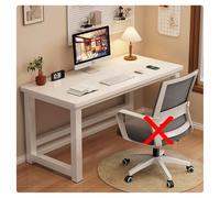 Scrivania moderna per casa e ufficio, tavolo per computer per giocare e scrivere, design piccolo e salvaspazio, postazione di lavoro elegante per una maggiore produttività