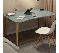 Scrivania moderna per computer con cassetti, postazione di lavoro multiuso in legno per casa, ufficio, studio e scrittura, nessun montaggio richiesto (120,7 cm di lunghezza x 59,7 cm di larghezza x
