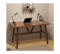 Scrivania moderna per computer per casa e ufficio, semplice scrivania da studio, 100 x 60 x 74 cm, elegante banco da lavoro per camera da letto e soggiorno, mobili versatili per hotel e studi
