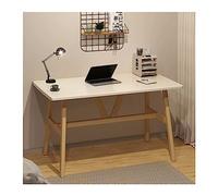 Scrivania moderna per computer, semplice tavolo per PC per casa, ufficio e studio, 100 x 60 cm, banco da lavoro versatile per camera da letto, soggiorno e hotel, altezza 74 cm