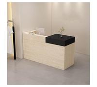 Scrivania moderna per ufficio, hotel e clinica, design elegante, salvaspazio, 90 x 50 cm, postazione di lavoro elegante e funzionale