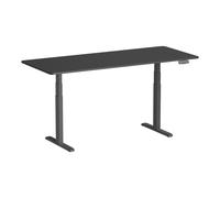 Scrivania Motorizzata Kimex 180 x 75 cm Carbonio Regolabile USB-C