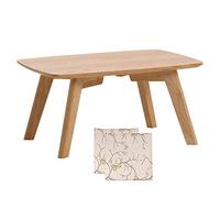 Scrivania multifunzione in legno per computer portatile, design semplice e naturale, tavolino da caffè per casa/ufficio, disponibile in larghezze 48/60/70 cm, versatile ed elegante