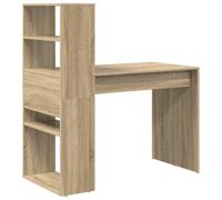 Scrivania Nagini 113x54cm Rovere Sonoma Multifunzionale e Resistente 50kg