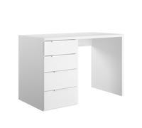 Scrivania PACIANO con 4 cassetti in laminato, LAP 110x75,4x59,6 cm