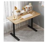 Scrivania per computer, grande tavolo da ufficio per ufficio e studio a casa, ideale per postazioni di lavoro per giochi e scrittura, noce - 140*60 cm/55,1*23,Walnut-140*60cm/55.1*23.6in