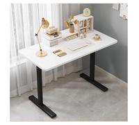 Scrivania per computer, grande tavolo da ufficio per ufficio e studio a casa, ideale per postazioni di lavoro per giochi e scrittura, bianco - 140*60 cm/55,1*2,White-140*60cm/55.1*23.6in