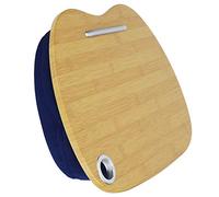 Scrivania per Laptop con Cuscino, Laptop Scrivania Lap -Lap Apprendimento Tavolo da Scrittura di Scrittura Tavolo da Letto da Letto per Ufficio per Ufficio o Dormitorio, 15.8x11.8in (BLUE)