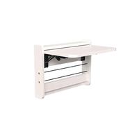 Scrivania per laptop galleggiante ， scrivania murale piega verso il basso ， pranzo cucina montato a parete ， tavolo pieghevole del tavolo ， salvare spazio, sano e insipido, bello e pratico (bianco,