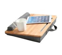 Scrivania per laptop per grembo | per organizzazione ufficio con supporto per il polso | Tavolo portatile per | per divano, auto, ufficio, camera da e viaggi, ecc.