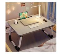 Scrivania per Laptop, tavolino Basso da Letto, Tavolo da Letto per TV, Vassoio da grembo, Tavolo Portatile in Piedi, Tavolo da Letto Pieghevole per Laptop, Supporto per Lettura e s