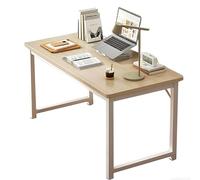 Scrivania per PC Moderna e Semplice - Piano di Lavoro Ampio e Spesso, Spazio Sufficiente per Le Gambe per L'Ufficio Domestico e Lo Studio, Elegante scrivania Color Kaki per Computer per prod
