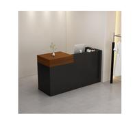 Scrivania per reception con cassetti, moderna scrivania anteriore per ufficio, clinica, salone di bellezza, atrio, design elegante e funzionale per una migliore interazione con i clienti