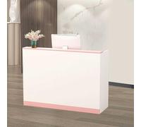 Scrivania per reception con cassetti, versatile contatore registratore di cassa per saloni di bellezza, negozi di abbigliamento e aree di accoglienza per piccole imprese