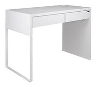 Scrivania per ufficio, scrivania con cassetti colore bianco mod. Iside