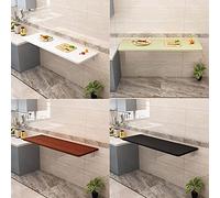 Scrivania pieghevole da parete per computer, tavolo salvaspazio per cucina, sala da pranzo e camerette dei bambini, elegante soluzione decorativa e spazio di lavoro a parete
