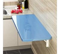 Scrivania pieghevole da parete resistente con staffe, salvaspazio, per scrivere e sala da pranzo, per casa e ufficio, piccoli spazi, facile installazione