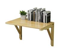 Scrivania pieghevole da parete resistente per computer, piccola, 100 x 40 cm, tavolo da pranzo salvaspazio per casa, bar, lavanderia, cucina, colore unico