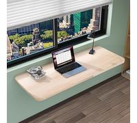 Scrivania pieghevole da parete salvaspazio per cucina e ufficio a casa scrivania pieghevole compatta per piccoli spazi (65 x 25 cm) - perfetta per lavoro e studio