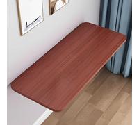 Scrivania pieghevole da parete: tavolo da studio compatto con elevata capacità di carico, perfetto per camera da letto, sala da pranzo e cucina, 60 x 40 cm, marrone