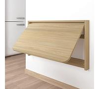 Scrivania pieghevole da parete, tavolo salvaspazio per piccole aree, design a foglia bassa, per sala da pranzo, soggiorno, studio, cucina, bar, lavanderia, versatile ed elegante