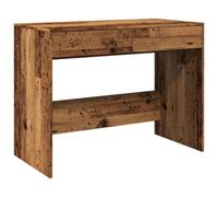 Scrivania Piña in legno ingegnerizzato con 2 cassetti e design moderno minimalista