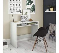 SCRIVANIA PORTA COMPUTER STAR CM.79X43X78H CON RIPIANO FISSO BIANCO ALPES