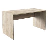 Scrivania porta pc minimal con struttura in legno nobilitato Jose