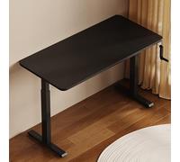 Scrivania regolabile in altezza - Scrivania manuale con cassetto portaoggetti per casa e ufficio - 120 cm x 60 cm - Design ergonomico per comfort e produttività